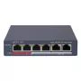 Netzwerk-Switch Hikvision DS-3E1106P-EI — 6-Port-PoE-Ethernet-Switch, unmanaged, 10/100 Mbit/s