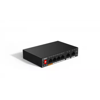 Dahua Technology PoE SG1006P Unmanaged Gigabit Ethernet (10/100/1000) Power over Ethernet (PoE) Schwarz