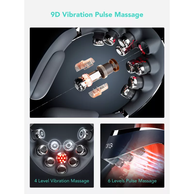 Massagegerät SKG G7-Pro-Fold Blue Combo Kompression Kneten Vibration