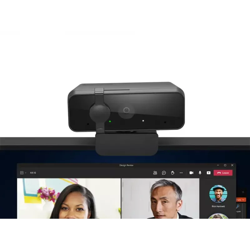 Lenovo 310 Full HD Webcam 1920×1080 30 fps USB 2.0 Clip Schwarz
