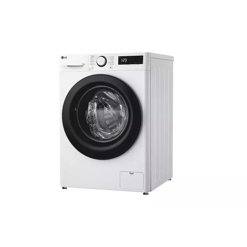 LG F4DR509SBW Waschtrockner Freistehend Frontlader Schwarz, Weiß
