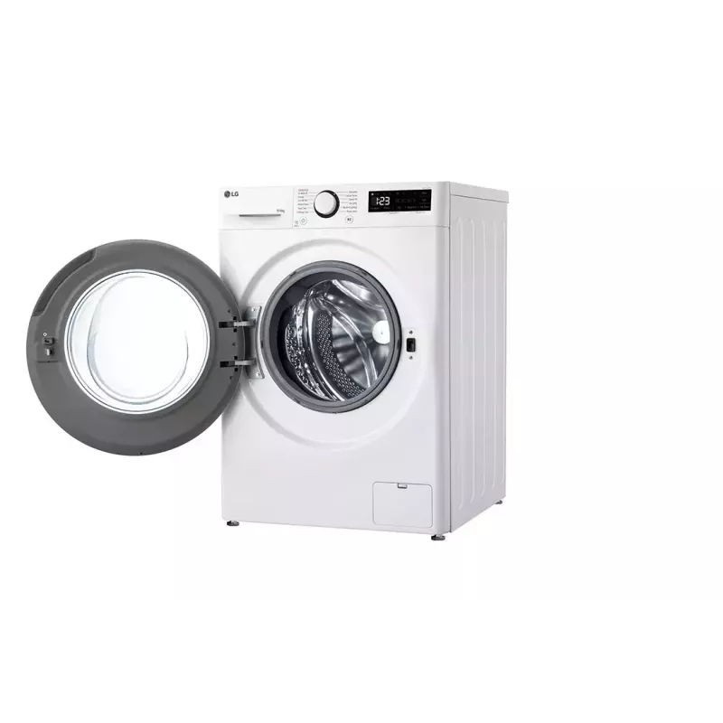 LG F4DR509SBW Waschtrockner Freistehend Frontlader Schwarz, Weiß