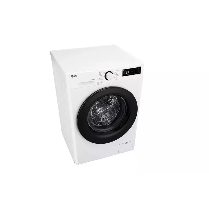 LG F4DR509SBW Waschtrockner Freistehend Frontlader Schwarz, Weiß