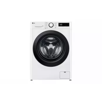 LG F4DR509SBW Waschtrockner Freistehend Frontlader Schwarz, Weiß