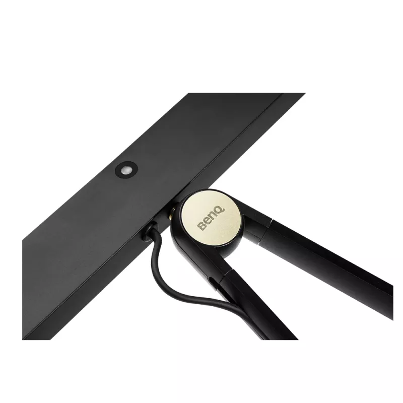 Monitorleuchte BenQ PianoLight R Schwarz – 1070 lm, USB-betrieben, 120×367×628 mm