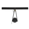 Monitorleuchte BenQ PianoLight R Schwarz – 1070 lm, USB-betrieben, 120×367×628 mm
