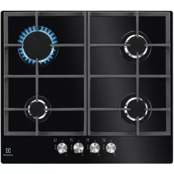Electrolux KGG6426K Schwarz Einbau 56 cm Gas 4 Zonen