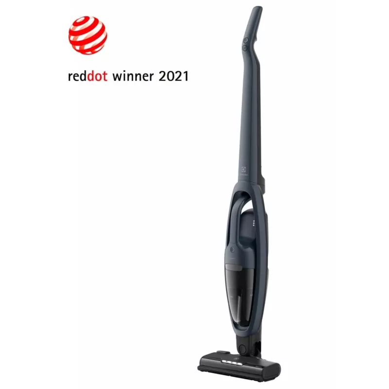 Electrolux ES52CB21DB Akku-Stabstaubsauger Trocken Zyklon, Schaum, Abluftfilter Beutellos 0,5 L 29 W Blau 2 Ah