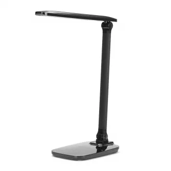 Schreibtischlampe MONTIS MT042-BK, LED 5,7W, dimmbar, 440 lm, 3000–5400K, schwarz, 410×144×58 mm