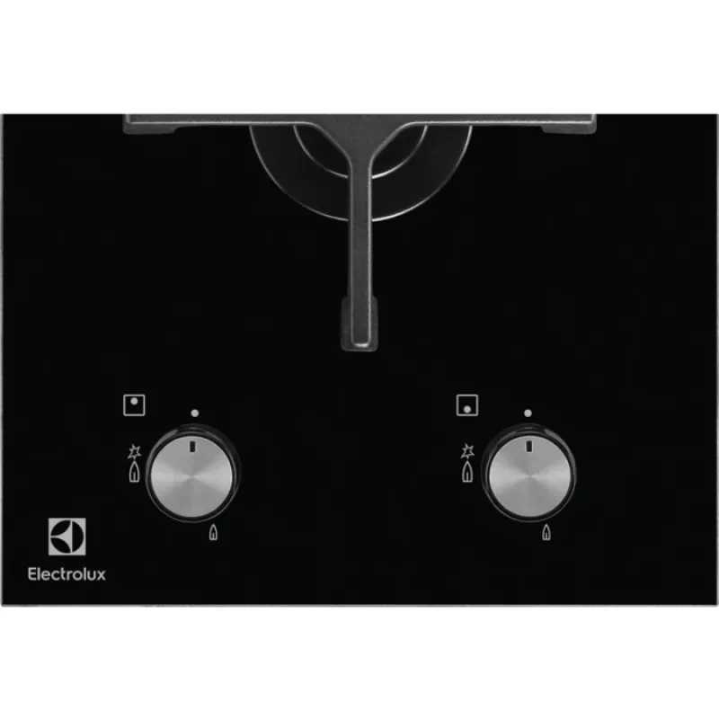 Electrolux EGC3322NVK Schwarz Einbau Gas 2 Zonen