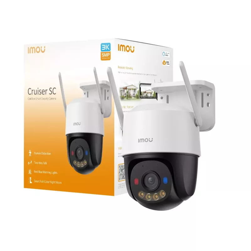 IP-Überwachungskamera IMOU Cruiser SC 3K — 5 MP (2880×1620), 3,6 mm, PoE/DC, Wi‑Fi, 30 m Nachtsicht