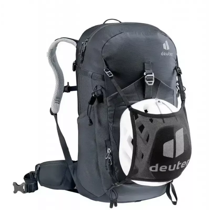 Rucksack DEUTER Trail PRO 31 SL Damen – 31 L, leicht, strapazierfähig, Damenpassform, schwarz