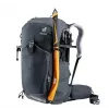 Rucksack DEUTER Trail PRO 31 SL Damen – 31 L, leicht, strapazierfähig, Damenpassform, schwarz