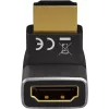 Goobay 72009 Videokabel-Adapter HDMI Typ A Standard Schwarz Silber
