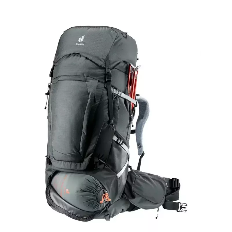 Wanderrucksack DEUTER Aircontact Pro 65+10 SL Damen Graphit, 65+10 L Volumen