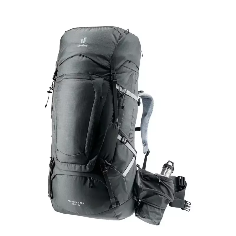 Wanderrucksack DEUTER Aircontact Pro 65+10 SL Damen Graphit, 65+10 L Volumen