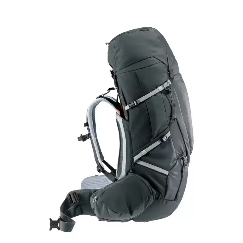 Wanderrucksack DEUTER Aircontact Pro 65+10 SL Damen Graphit, 65+10 L Volumen