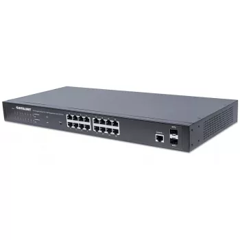 Managed Switch Intellinet 16-Port Gigabit Ethernet PoE+