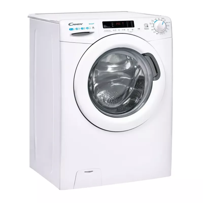 Candy Smart CSWS 4752DWE/1-S Waschtrockner Freistehend Frontlader Weiß
