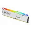 Kingston Technology FURY Beast 32GB 5600MT/s DDR5 CL40 DIMM (Kit mit 2) Weiß RGB XMP