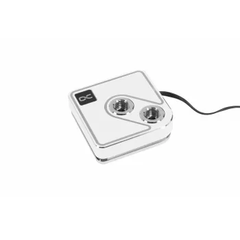 Water block Alphacool Core 1 Aurora Brass Copper Nickel Transparent White 72mm