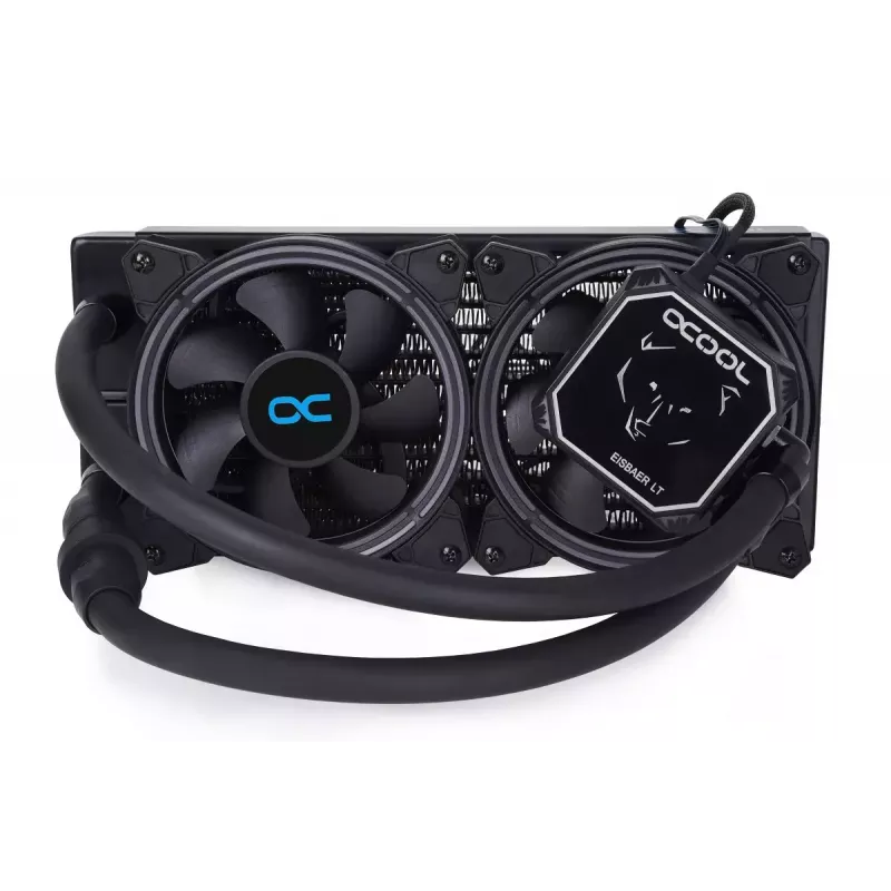 All-in-One Flüssigkeitskühler Alphacool Eisbaer Aurora LT240 12 cm Schwarz