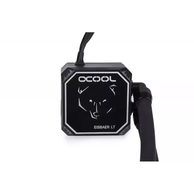 All-in-One Flüssigkeitskühler Alphacool Eisbaer Aurora LT240 12 cm Schwarz