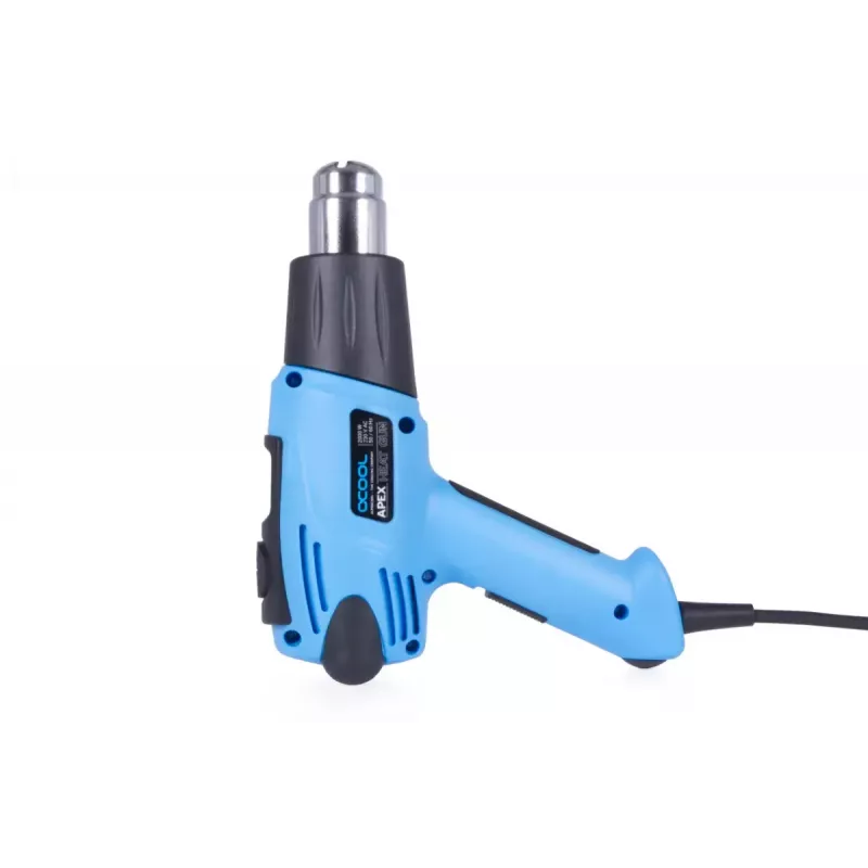 Heißluftgebläse Alphacool 10178 650 °C 2000 W Schwarz Blau