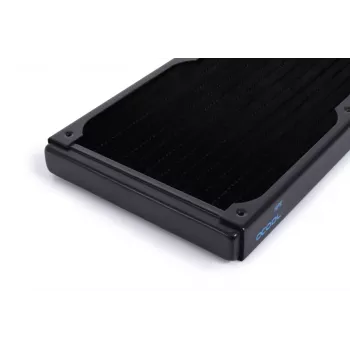 Radiator Alphacool 14435 Messing Kupfer Edelstahl Schwarz 120 mm