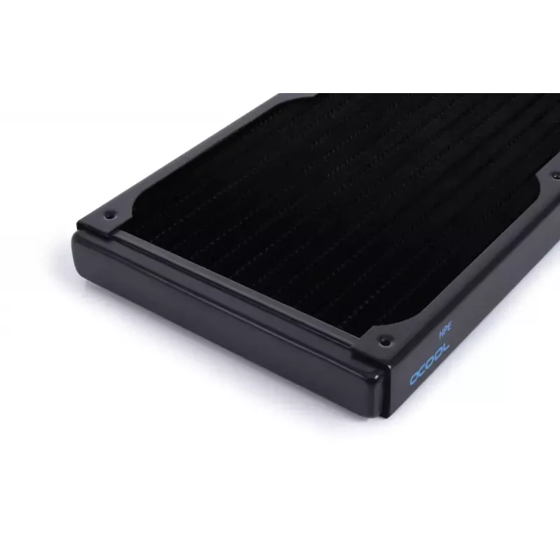 Radiator Alphacool 14435 Messing Kupfer Edelstahl Schwarz 120 mm