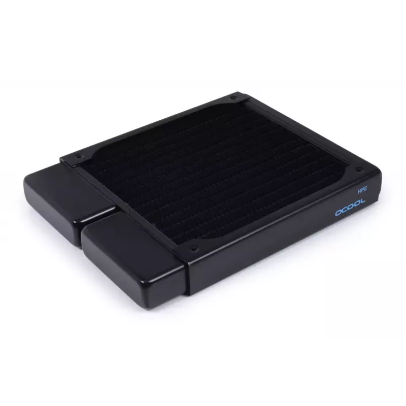 Radiator Alphacool 14435 Messing Kupfer Edelstahl Schwarz 120 mm