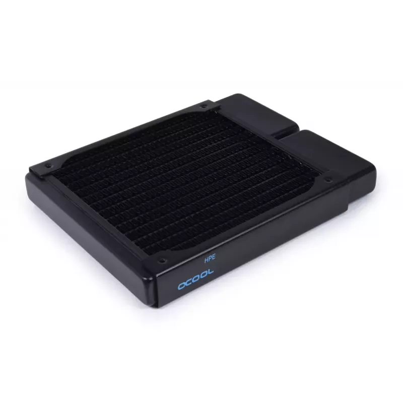 Radiator Alphacool 14435 Messing Kupfer Edelstahl Schwarz 120 mm