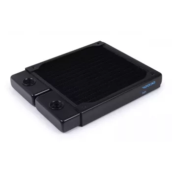 Radiator Alphacool 14435 Messing Kupfer Edelstahl Schwarz 120 mm