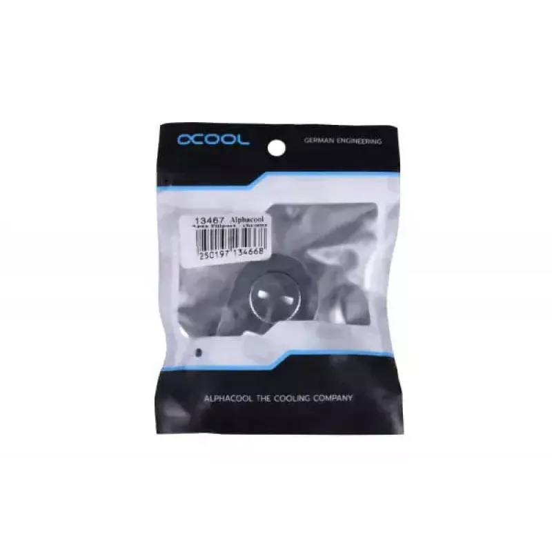Dekorationszubehör Alphacool Apex Fillport Chrom Messing 30 mm 42 mm 15 mm
