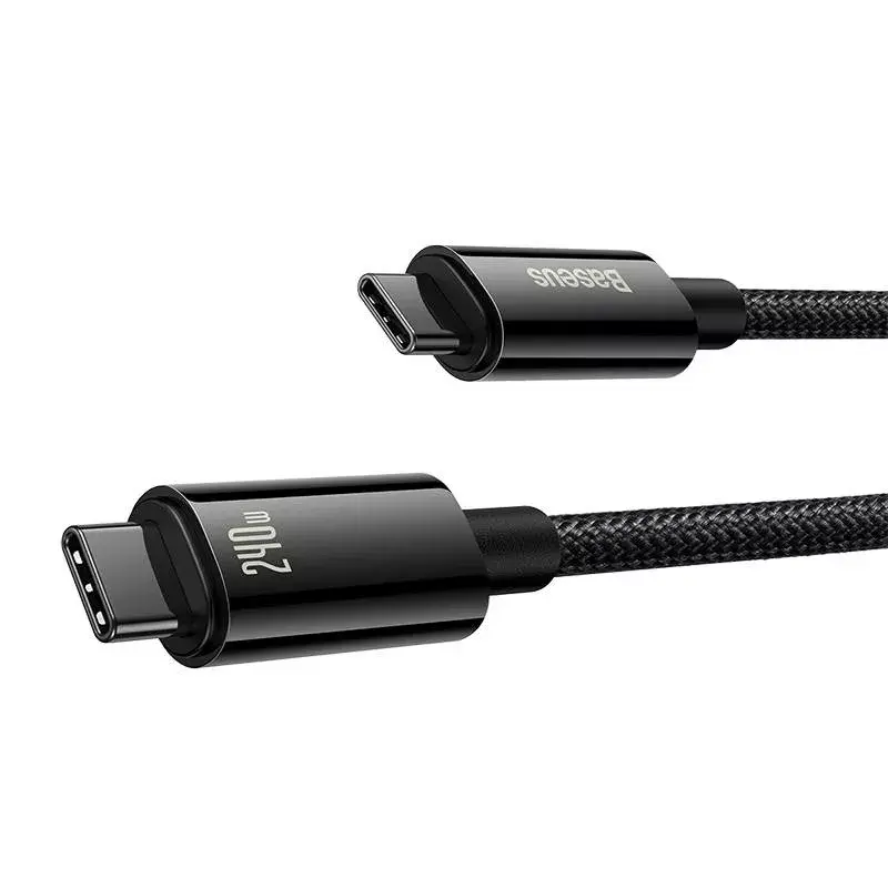 USB-C auf USB-C Kabel Baseus Tungsten Gold 240W 3m