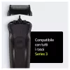 Braun Series 3 21B Ersatzkopf-Kassette für Elektrorasierer – Schwarz