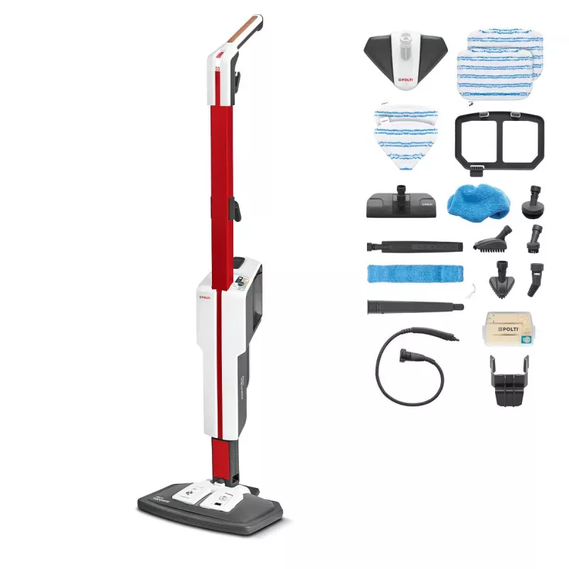 Polti Vaporetto SV650_Style Dampfreiniger 0,5 l 1500 W Schwarz, Rot, Weiß