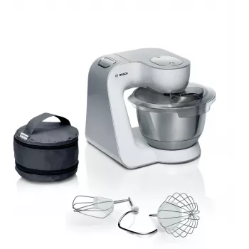 Küchenmaschine Bosch Serie 4 MUM58200 — 1000 W, 3,9 L Edelstahlschüssel, weiß