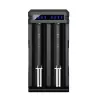 Ladegerät XTAR SC2 Li-Ion 18650 USB-C 2 Schlitze, USB-C-Stromversorgung, LED-Anzeigen, schwarz
