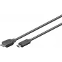 Microconnect USB3.1CAMIB3.01 USB-Kabel USB 3.2 Gen 1 (3.1 Gen 1) 1 m USB-C auf Micro-USB-B Schwarz