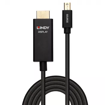 Lindy 2m Active Mini DisplayPort to HDMI Kabel with HDR