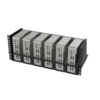 Mini-PC-Chassis Lanview LVR-MINIPC-BRACK-4UBL – kompaktes Metallgehäuse, Modell LVR-MINIPC-BRACK-4UBL