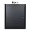 Freistehendes Rack Lanview RDL12U66BL — 12U, 600 kg, Schlüsselschloss, verstellbare Füße, Kabelmanagement, IP40, schwarz