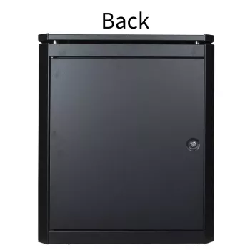 Freistehendes Rack Lanview RDL12U66BL — 12U, 600 kg, Schlüsselschloss, verstellbare Füße, Kabelmanagement, IP40, schwarz