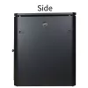 Freistehendes Rack Lanview RDL12U66BL — 12U, 600 kg, Schlüsselschloss, verstellbare Füße, Kabelmanagement, IP40, schwarz