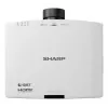 Sharp V731U Standard Throw Projektor 7300 ANSI Lumen 3LCD WUXGA (1920x1200) 3D Weiß