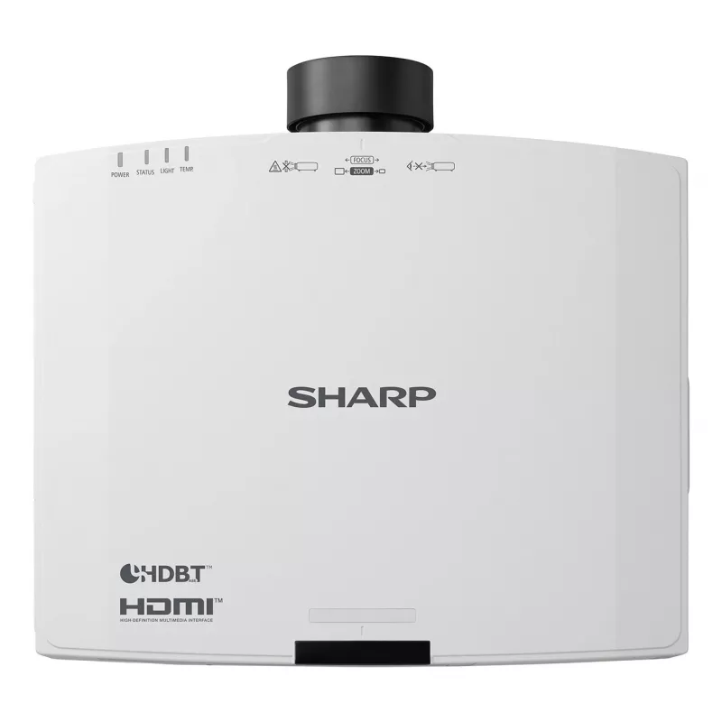 Sharp V731U Standard Throw Projektor 7300 ANSI Lumen 3LCD WUXGA (1920x1200) 3D Weiß