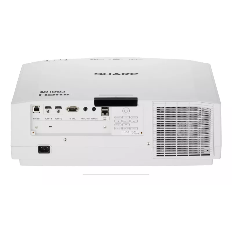 Sharp V731U Standard Throw Projektor 7300 ANSI Lumen 3LCD WUXGA (1920x1200) 3D Weiß