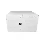 Tragbarer Geräte-Management-Schrank LEBA NoteBox 16 mit Schlüsselschloss, USB-C-Anschlüssen, 12 W pro Gerät, USB 2.0, Wand- oder Tischmontage, weiß