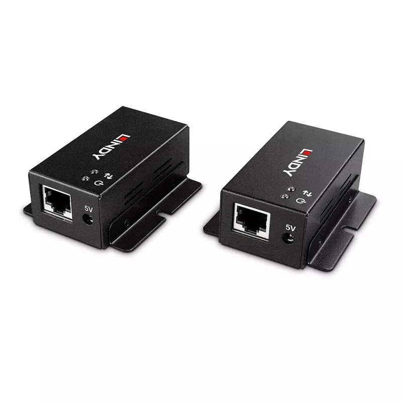 Netzwerk-Sender & -Empfänger Lindy 50m 2 Port USB 2.0 Cat. 6 Extender